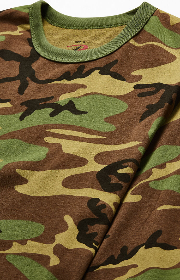 Camouflage Long Sleeve T-Shirt
