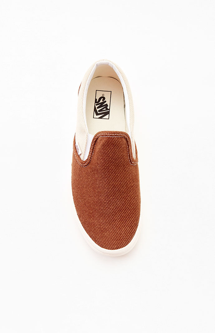 Tan vans sales slides