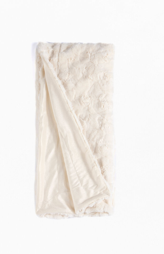 Faux Fur Throw Blanket
