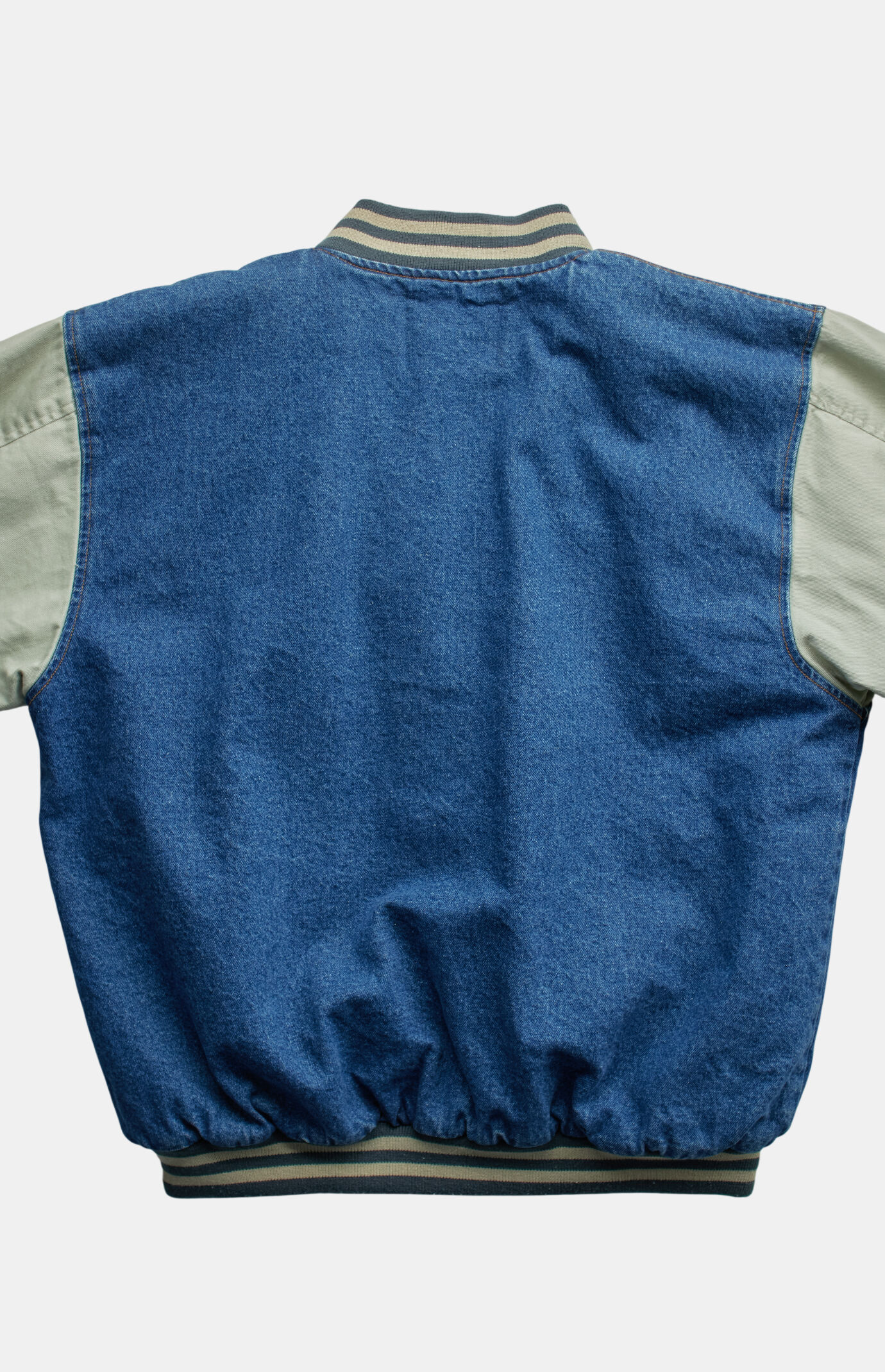 PS VINTAGE '90s Jean Varsity Jacket