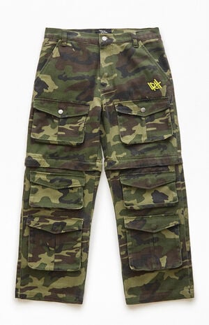 x Pac Artist Network Convertible Camo Cargo Pants image number 3