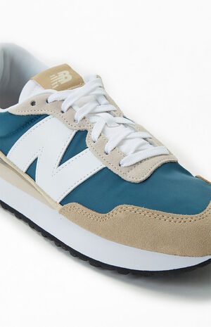 New Balance Tan u0026 Blue 237 Shoes | PacSun