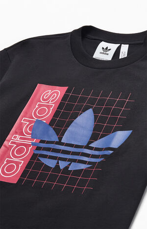 Grid Trefoil T-Shirt image number 2