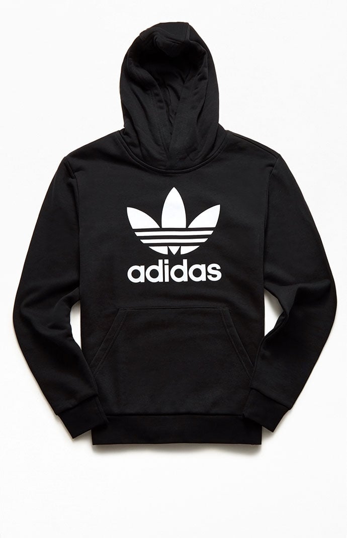 Adidas trefoil on sale hoodie youth