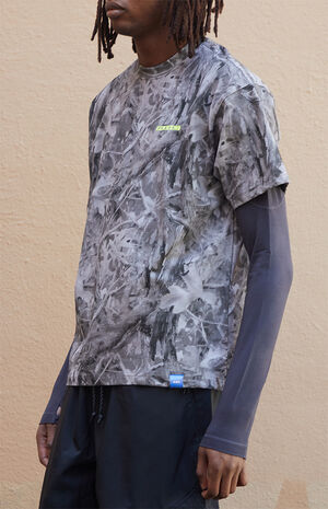 Tree Camo Vintage Wash Heavyweight T-Shirt image number 4
