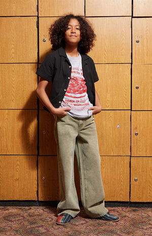 Black Arlo Camp Shirt image number 4