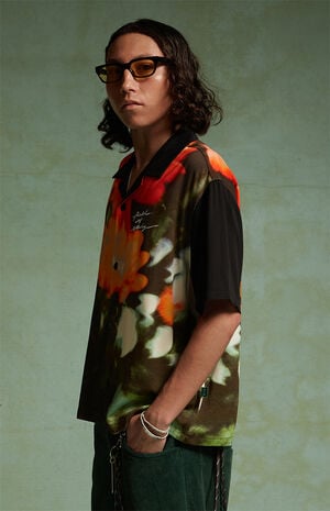by Pacsun Grain Woven Camp Shirt image number 4