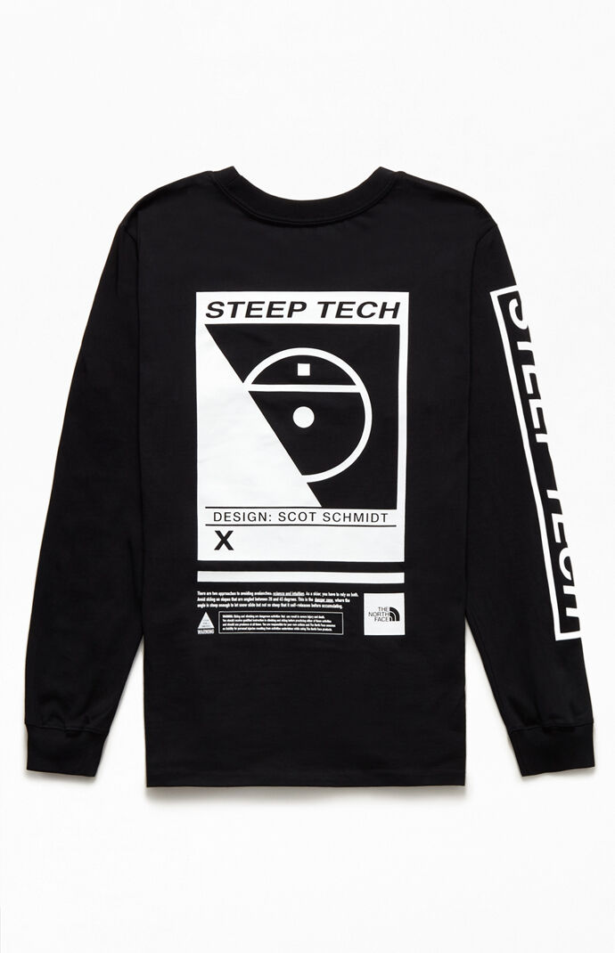 Black Steep Tech Logo Long Sleeve T-Shirt