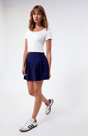 Pleated Mini Skirt image number 1