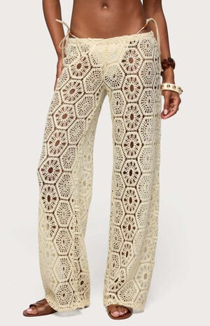 Amrita Baggy Crochet Pants image number 1