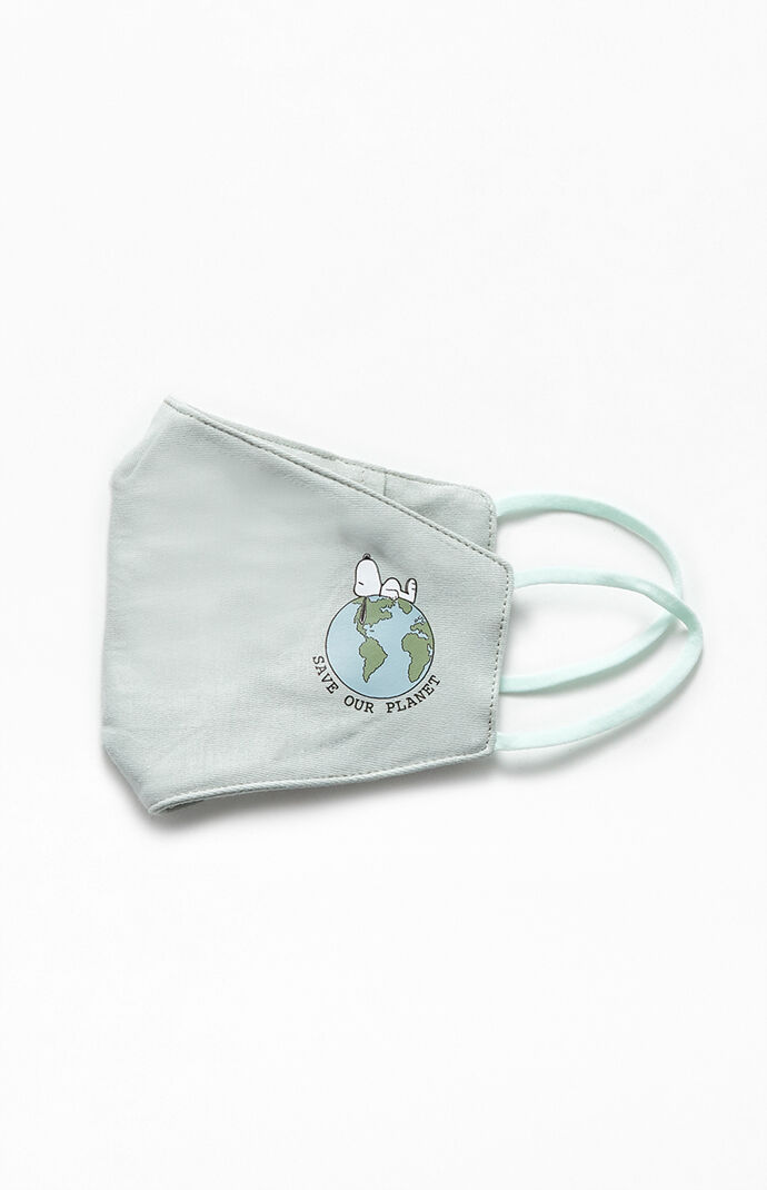 x Snoopy Save Our Planet Organic Mask