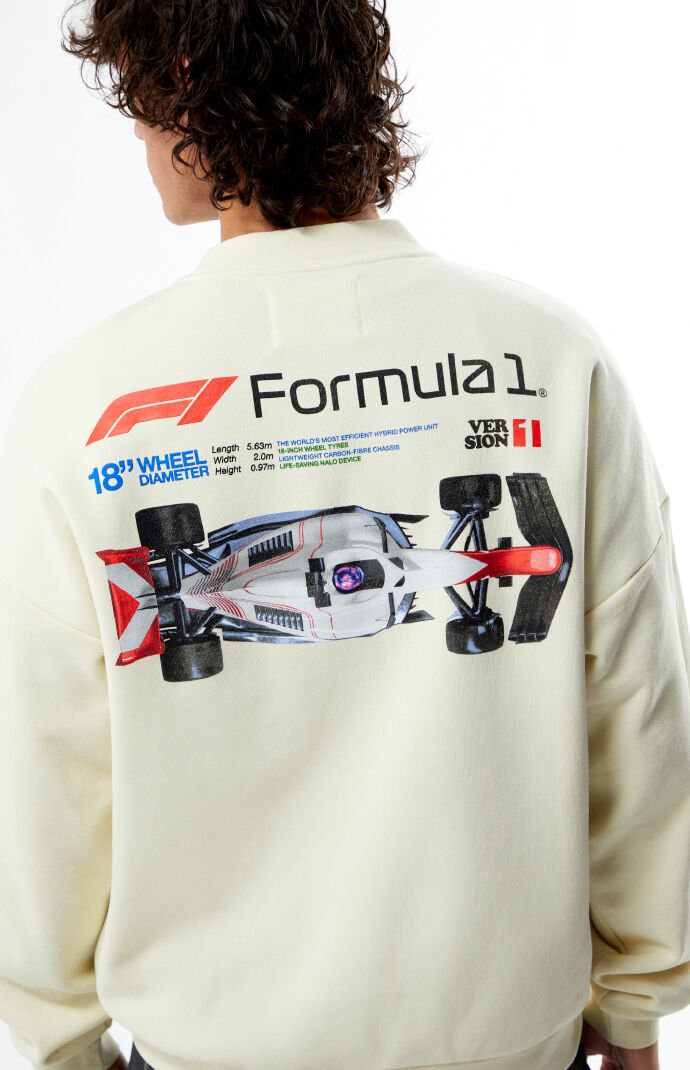 Formula 1 x PacSun Model Crew Neck Sweatshirt | PacSun