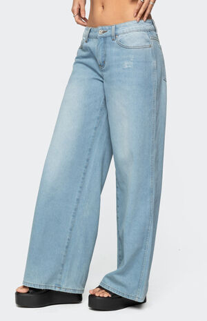 Ripley Distressed Low Rise Jeans image number 4