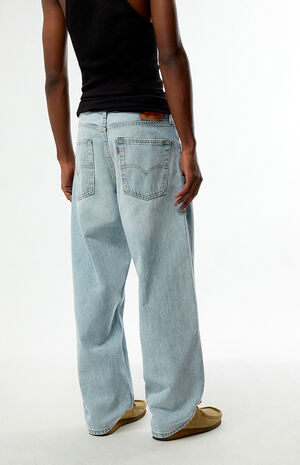 578 Light Indigo Baggy Jeans image number 4