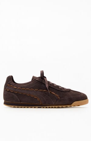 Women's Brown Arizona Lace Sneakers image number 1
