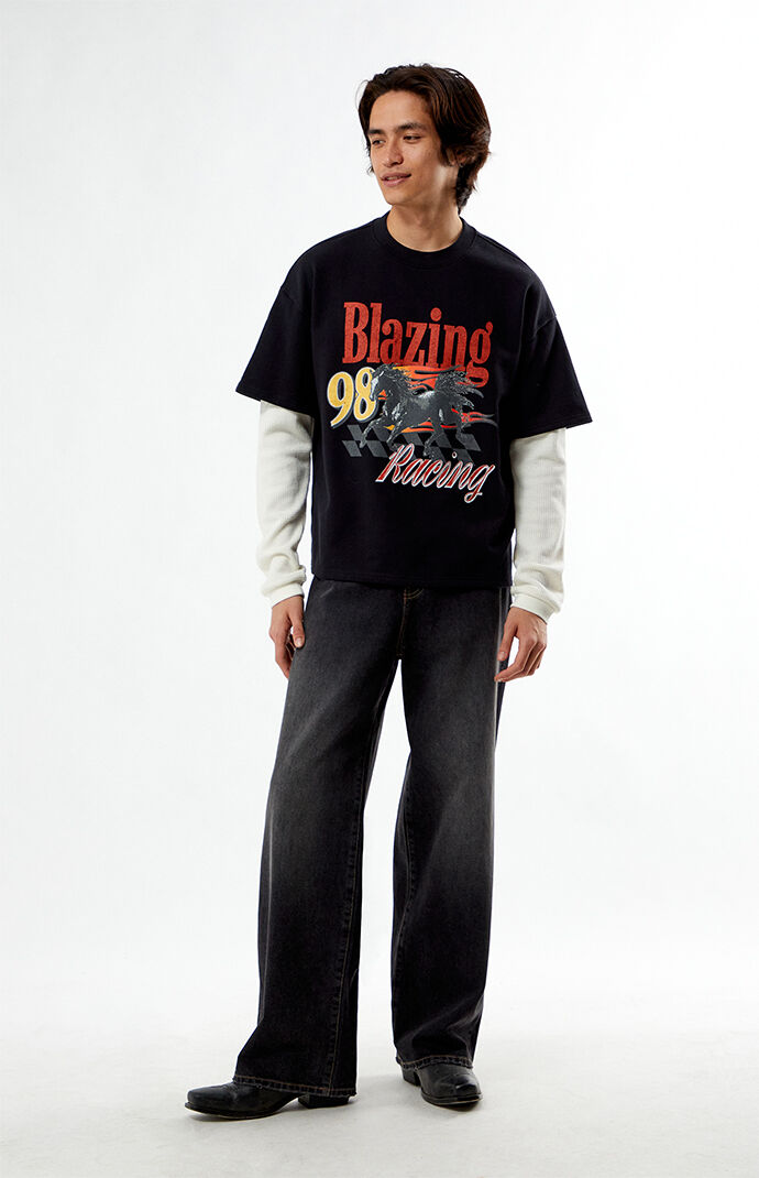 SAINT M×××××× LS THARMAL TEE XL SAINT M×××××× - セントマイケル25SS サーマルL/S TシャツLS
