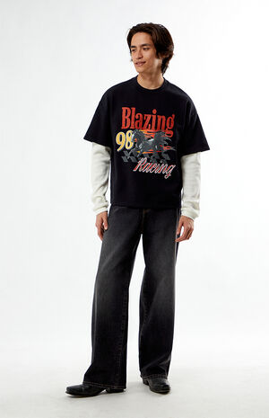 Saddle 2fer Thermal Long Sleeve T-Shirt image number 4