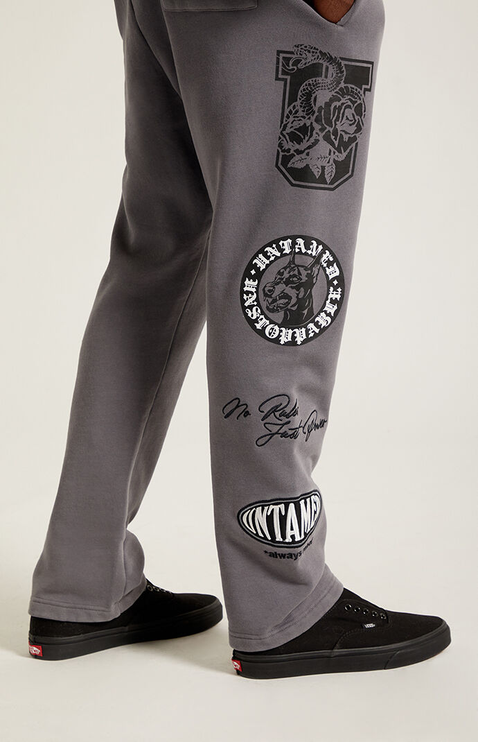 Pacsun Untamed Fleece Straight Leg Sweatpants