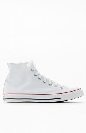 Chuck Taylor All Star High Top White Shoes image number 1