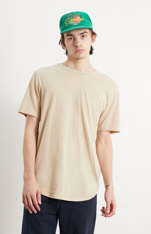 Tan Scallop T-Shirt image number 1