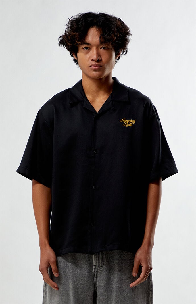 Pacsun Rangeland Rodeo Oversized Resort Camp Shirt | Pacsun