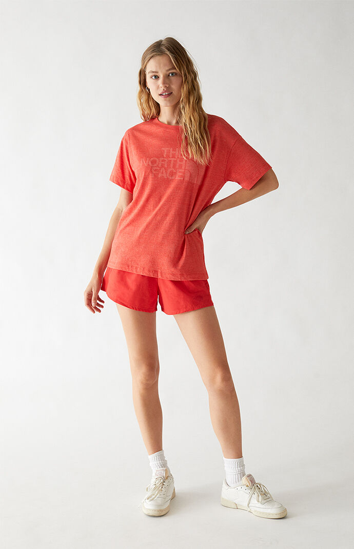 Red Half Dome Tri-Blend T-Shirt