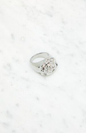Silver Rose Ring image number 3