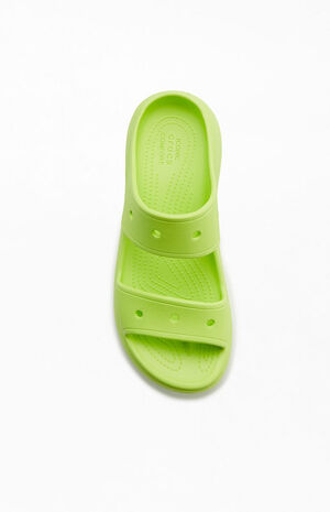 Women's Green Classic Crush Sandals image number 5