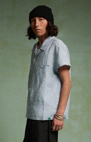 by Pacsun Villa Striped Camp Shirt image number 3