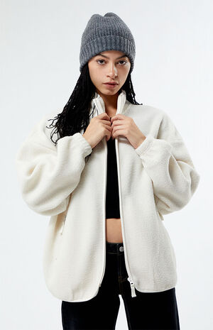 Nature Full Zip Sherpa Fleece Jacket image number 1