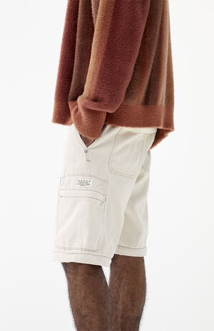 Dylan Baggy Jeans Cargo Zip-Off Cream image number 2