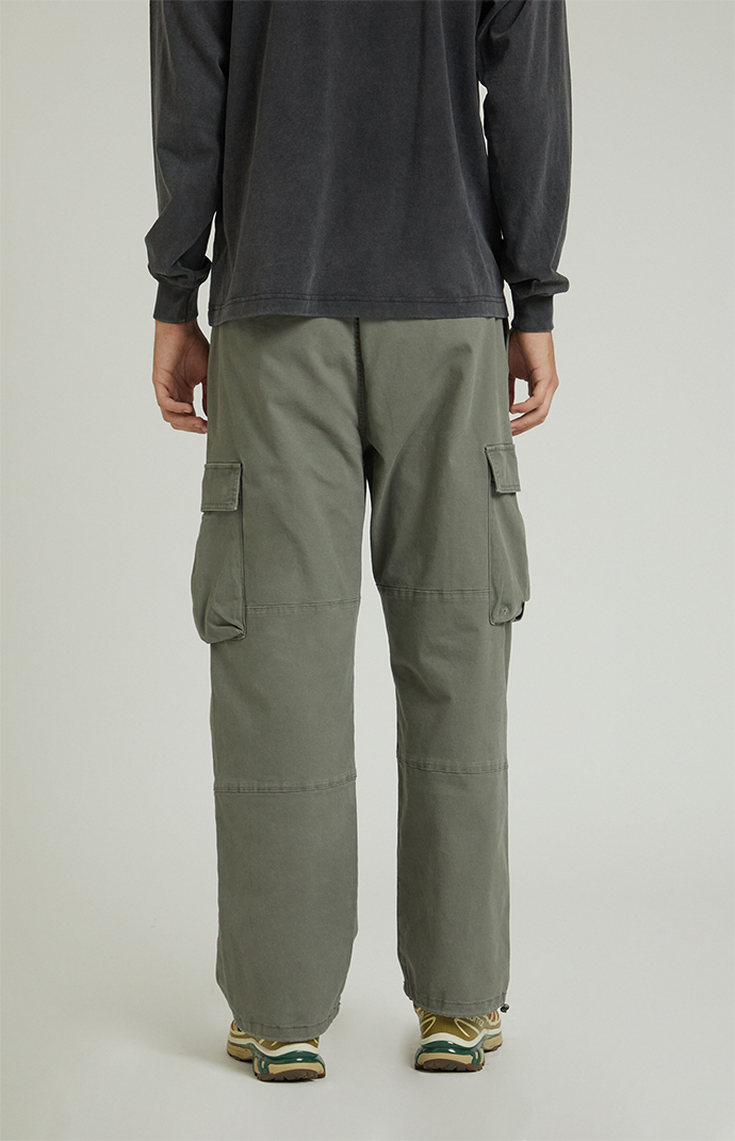 Pacsun Natural Baggy Cargo Pants | Pacsun