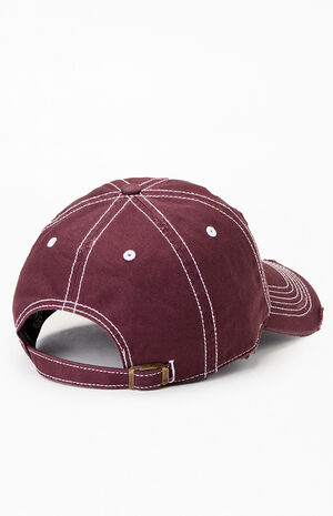 NY Weathered Strapback Hat image number 2