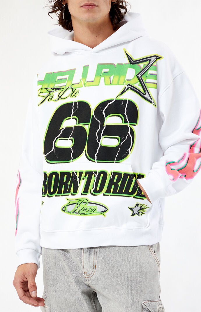 Pacsun white hoodie shop
