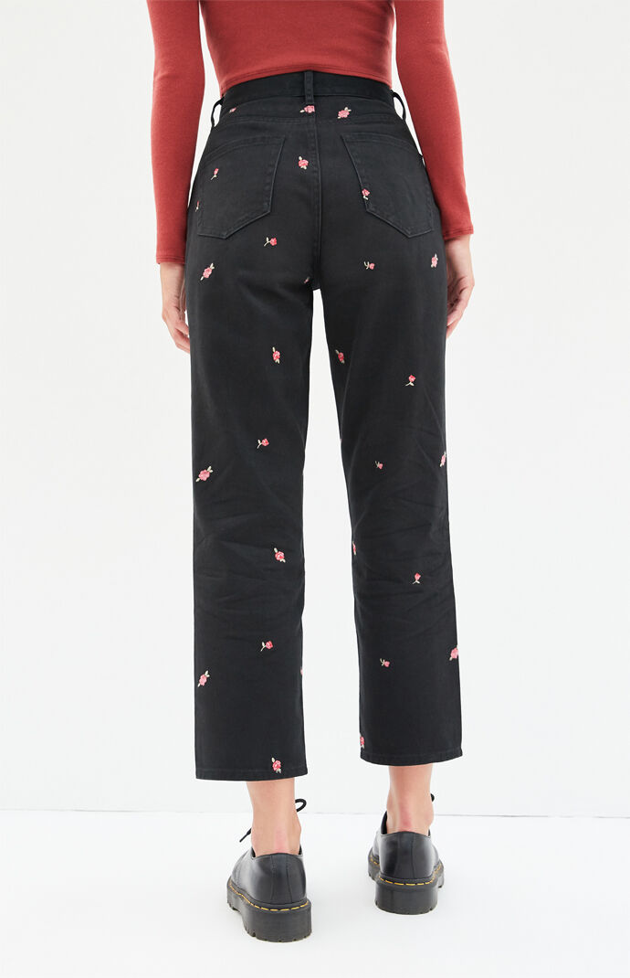 pacsun embroidered jeans