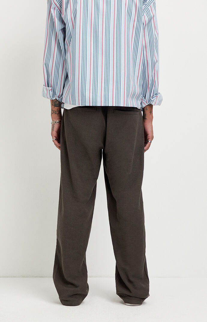 Pacsun Wilder Linen Straight Pants