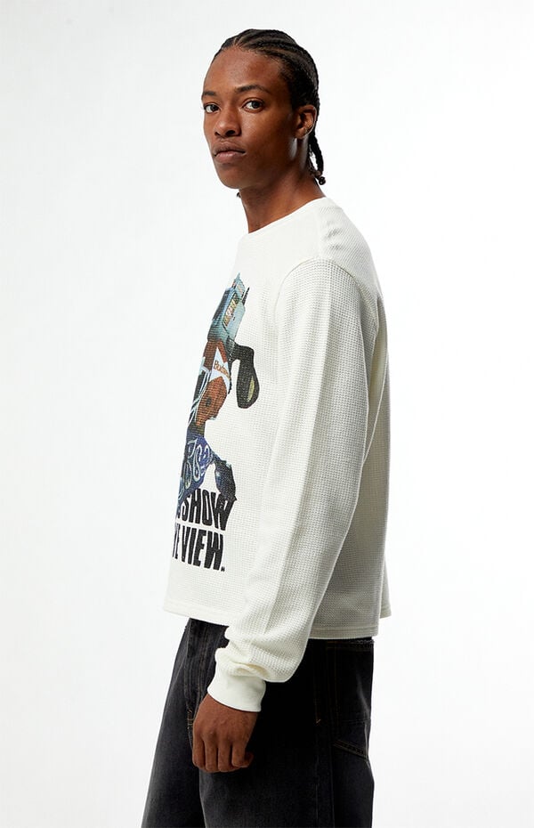 Budweiser Bud Bowl Helmet Thermal Long Sleeve T-Shirt