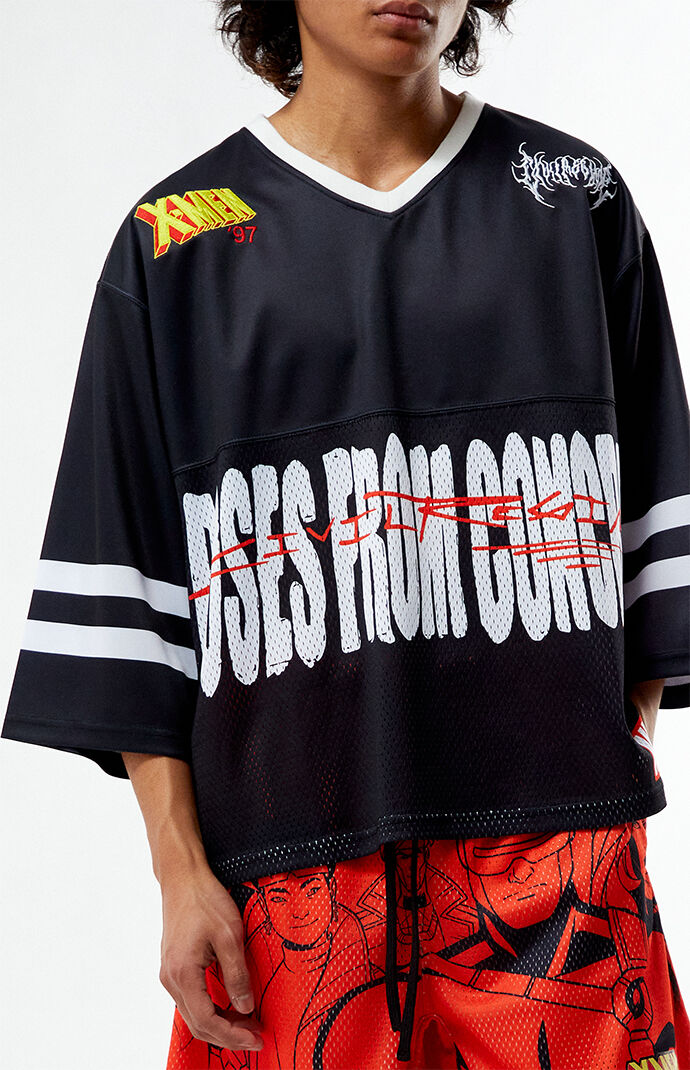Tシャツ・カットソー [SUNDAY OFF CLUB] Oversized Football Jersey Sunday Football Club Oversized T-Shirt – AnotherCottonLab