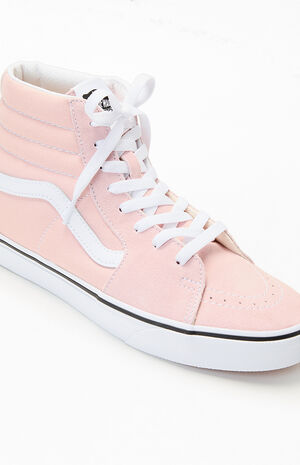 Kids Pink&nbsp;Sk8-Hi Shoes image number 6