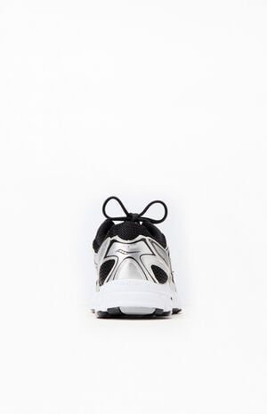 Women's Black & Silver Ride Millennium Sneakers image number 3