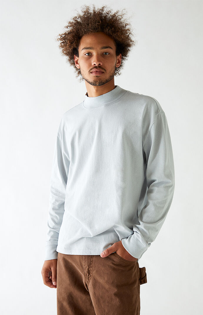 Bryan Mock Neck Long Sleeve T-Shirt