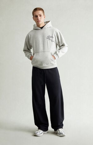 Presley Black Barrel Sweatpants image number 1