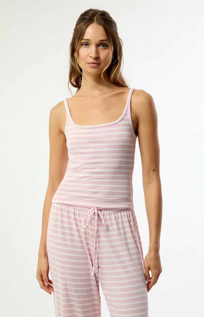 Your Favorite Lounge Striped Tank Top