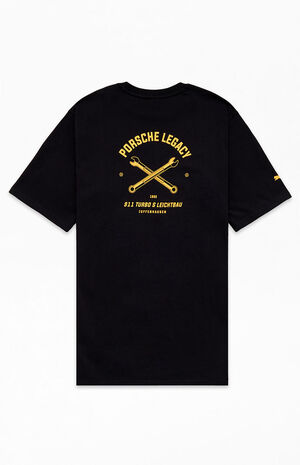Porsche Legacy Garage Crew T-Shirt image number 1