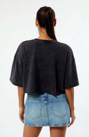 By PacSun Boxy Cropped T-Shirt image number 3