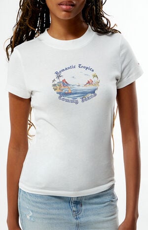 Romantic Tropics Slim T-Shirt image number 2