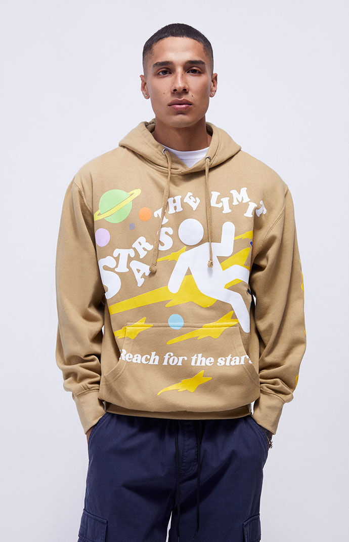 Pacsun yellow hoodie discount