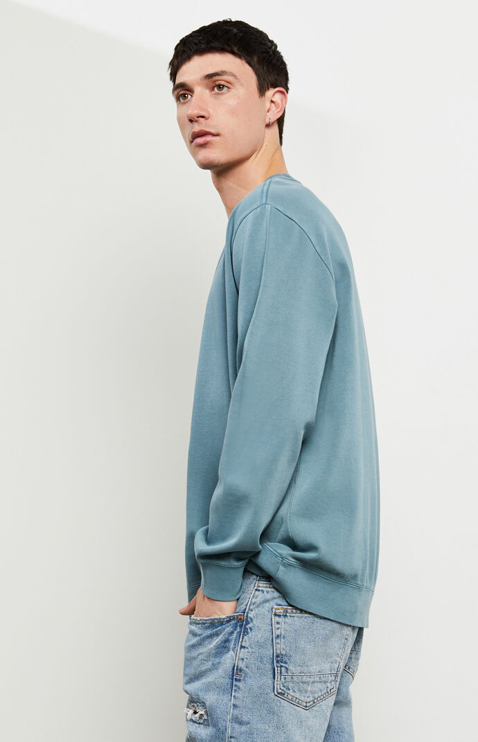 Noel Embroidery Crew Neck Sweatshirt