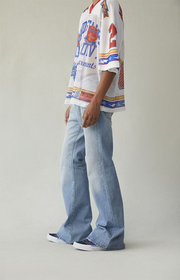 Pacsun Jordan Baggy Bootcut Jeans Medium Indigo