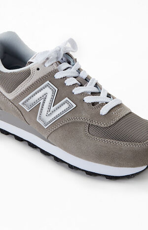 Women's Gray 574 Sneakers image number 6